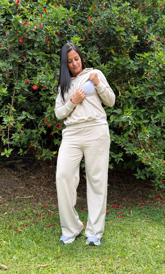 Deportivo Pantalón Burda beige