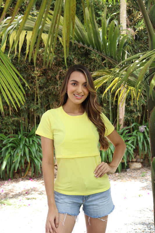 Camiseta Amapola Amarillo