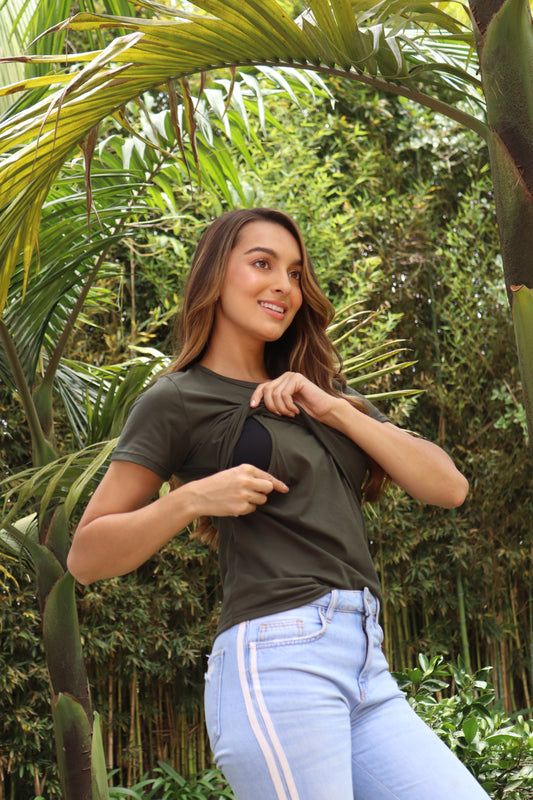 Camiseta Amapola Militar