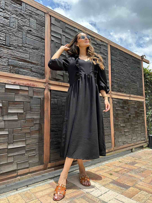 Vestido Largo 8Negro
