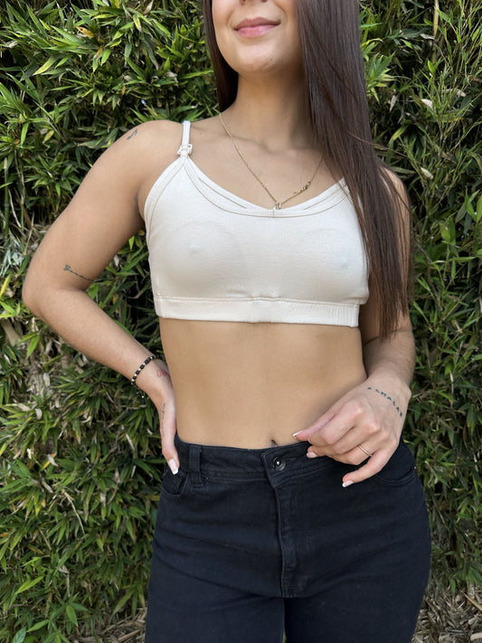 Top Salomé Beige