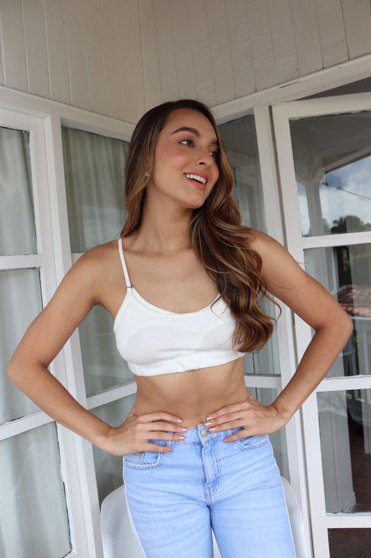 Top Salomé Blanco