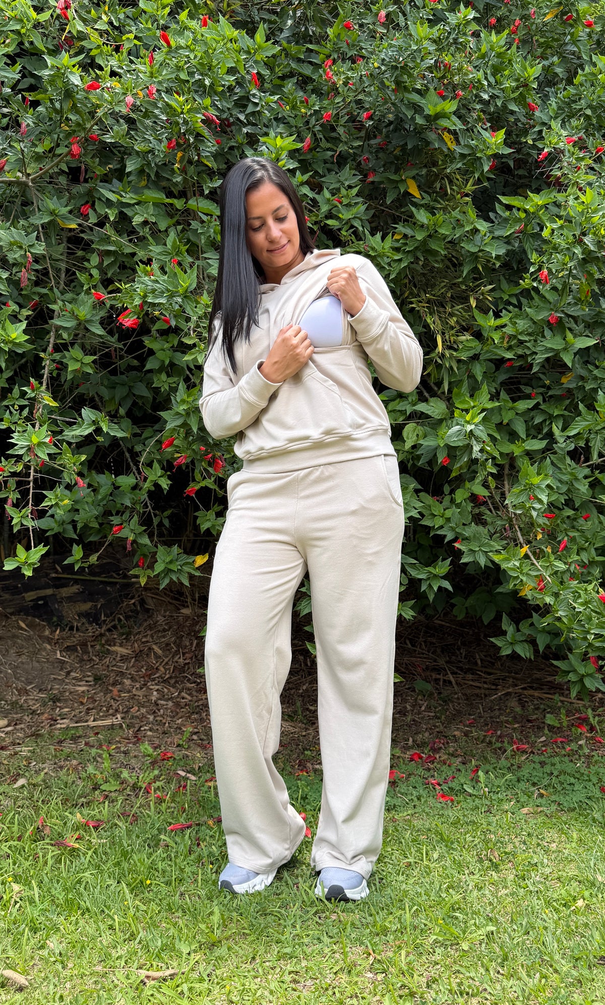 Deportivo Pantalón Burda beige