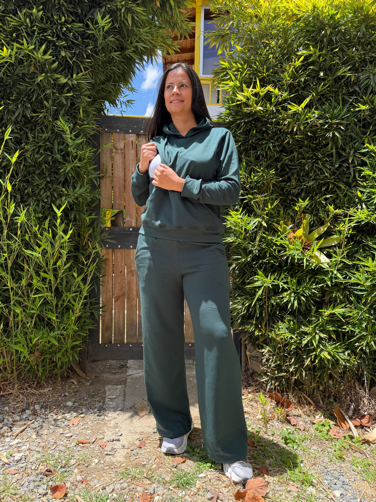 Deportivo Pantalón Burda verde