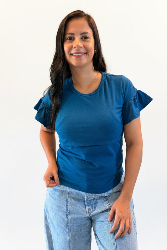 Blusa Manga con diseño