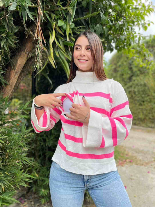 Saco Tejido Para Lactar 01