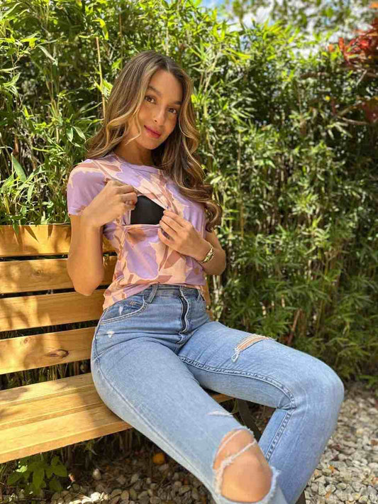 Camiseta Perla Estampada 06