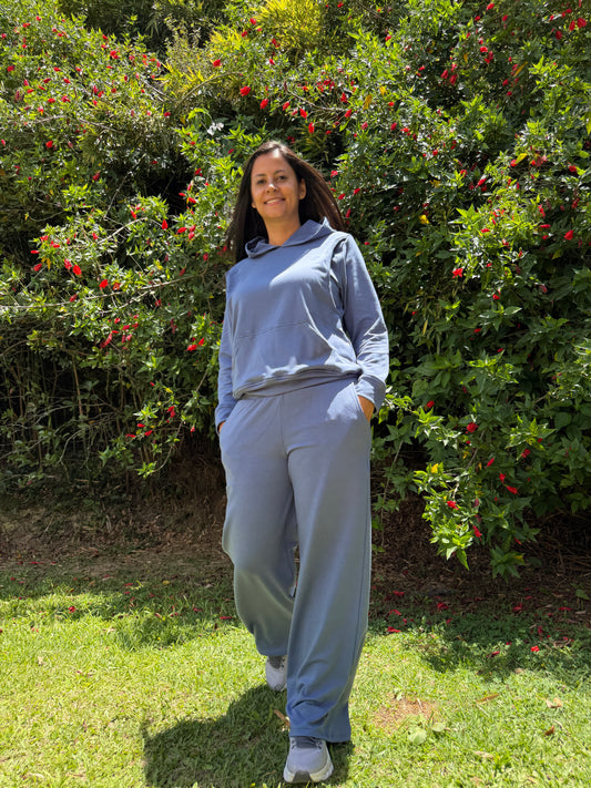 Deportivo Pantalón Burda azul