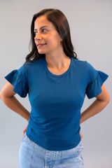 Blusa Manga con diseño