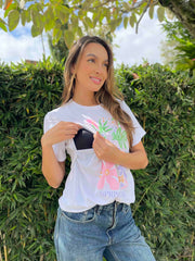 Camiseta Estampada flores