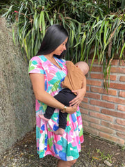 Vestido Corto Estampado
