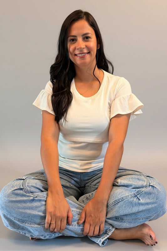 Blusa Manga corta con diseño