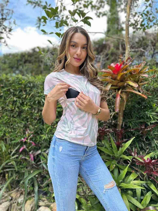 Camiseta Perla Estampada 07