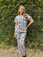 Pijama Set X3 Flores