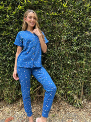 Pijama Set X3 Azul
