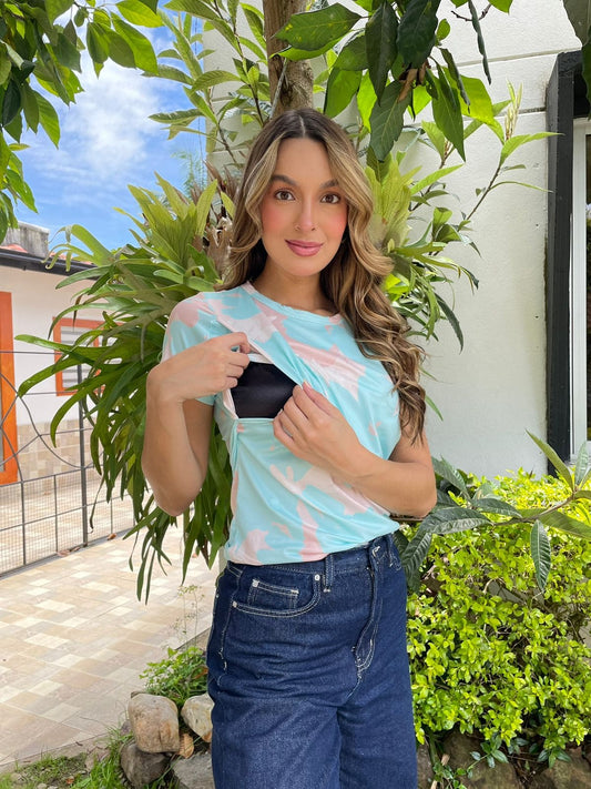 Camiseta Perla Estampada 03