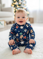 Enterizo Bebé Galleta de Navidad