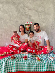 Pijama Jogger Mujer Estampado Navideño Pingüino