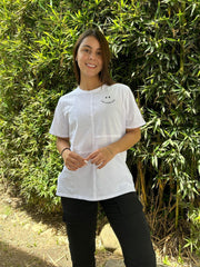 Blusa Embarazo Silueta Amplia Blanco