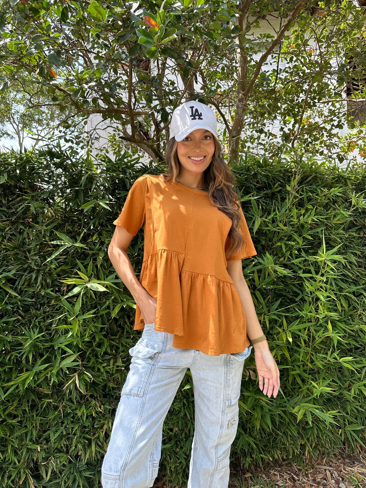 Camiseta Diseño 39 Terracota