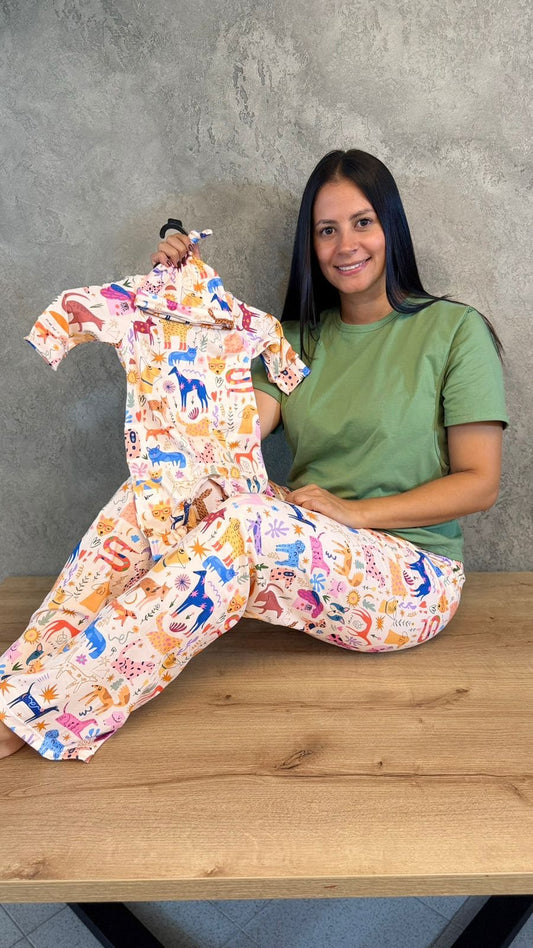 Dúo Patalón Estampado 03