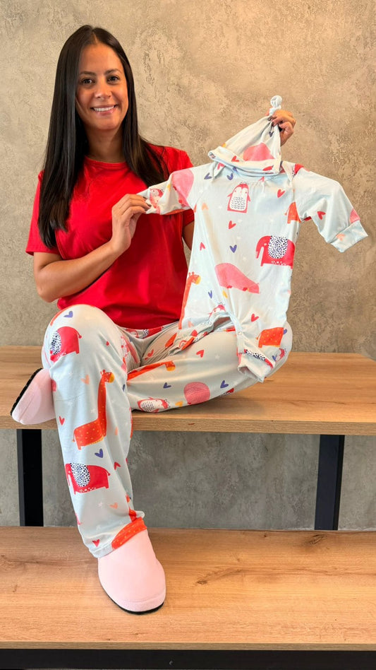 Dúo Patalón Estampado 06