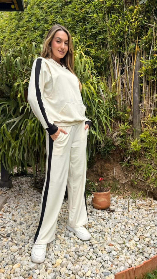 Deportivo Pantalón Crema