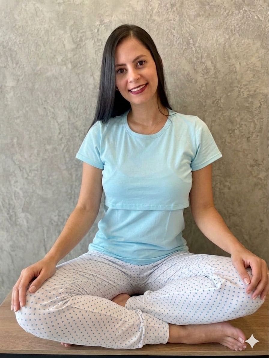 Pijama Jogger + Básica Lactancia 06