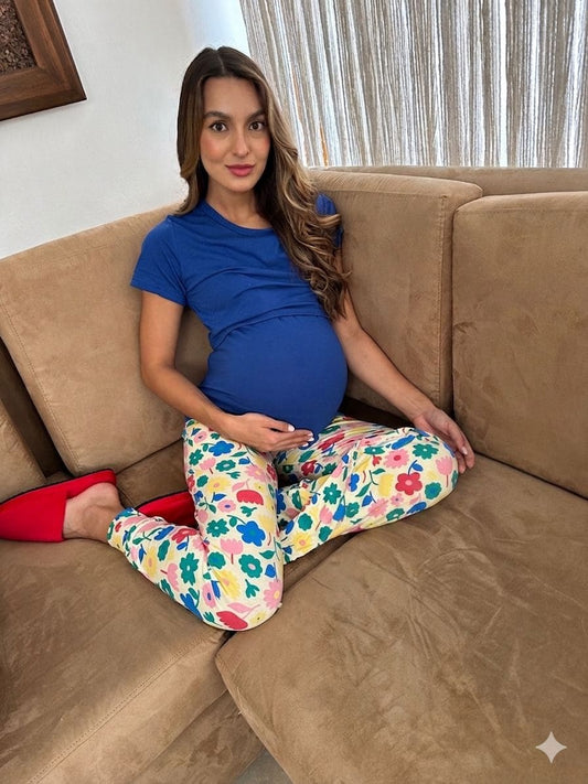 Pijama Jogger + Básica Lactancia 09