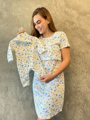 Dúo Bata Corta Estampado 11