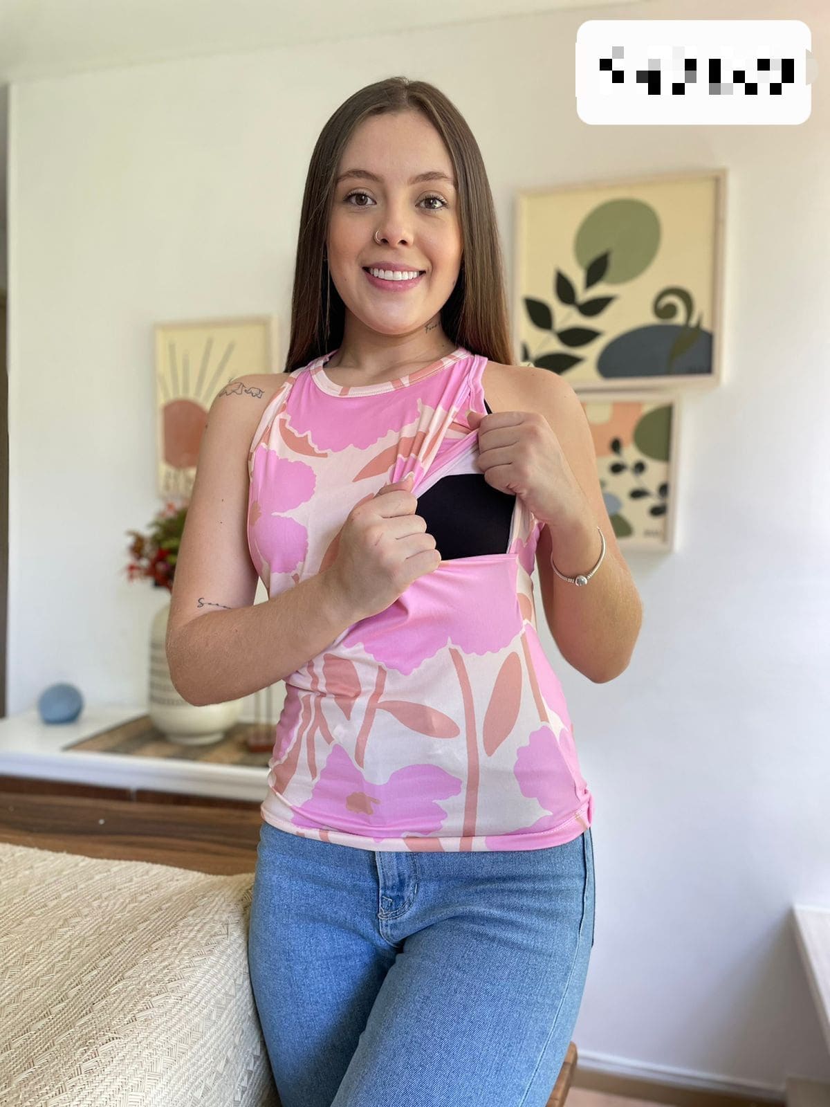 Blusa Manga Sisa Estamapdo 01