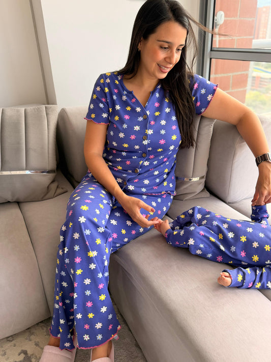 Pijama Conjunto Flores