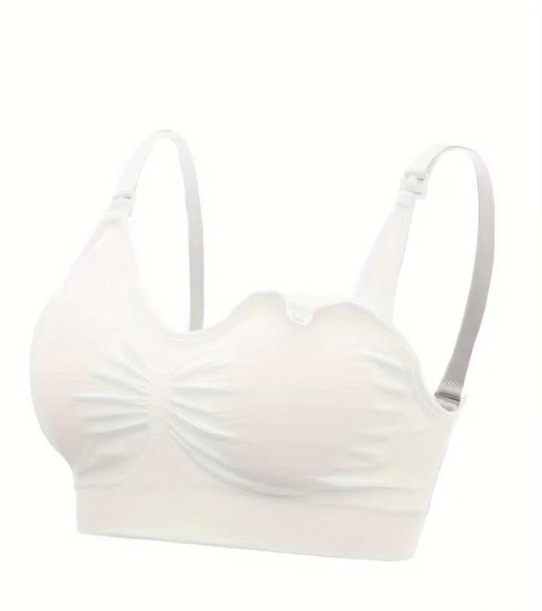 Top Lactancia Seamless Blanco