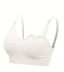 Top Lactancia Seamless Blanco
