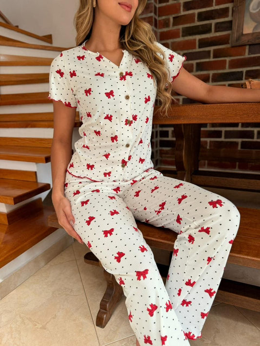 Pijama Conjunto Moños