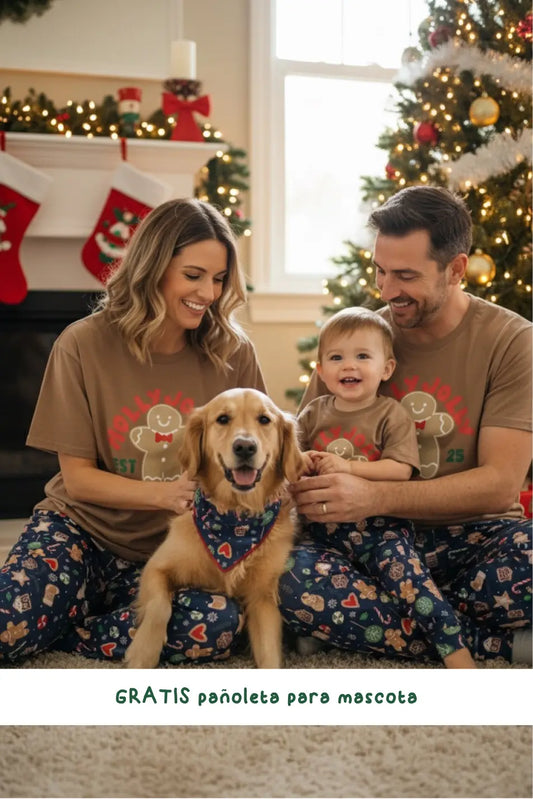 Pijama Mujer Jogger Galleta de Navidad