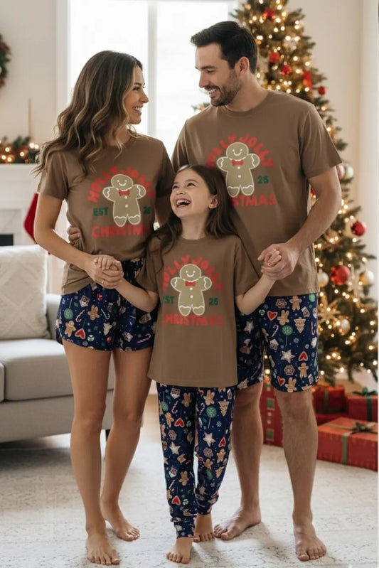 Pijama Mujer Short Galleta de Navidad